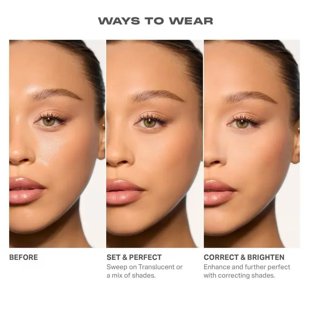 Morphe Bake & Set Loose Powder Quad Bright Balance